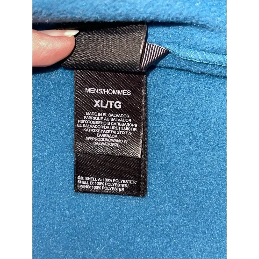 The North Face Fleece Jacket Men XL Aqua Teal